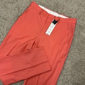 Express Chino Pants Mens 30X32 Pink Slim Fit Conscious Edit Wool Blend New Tags